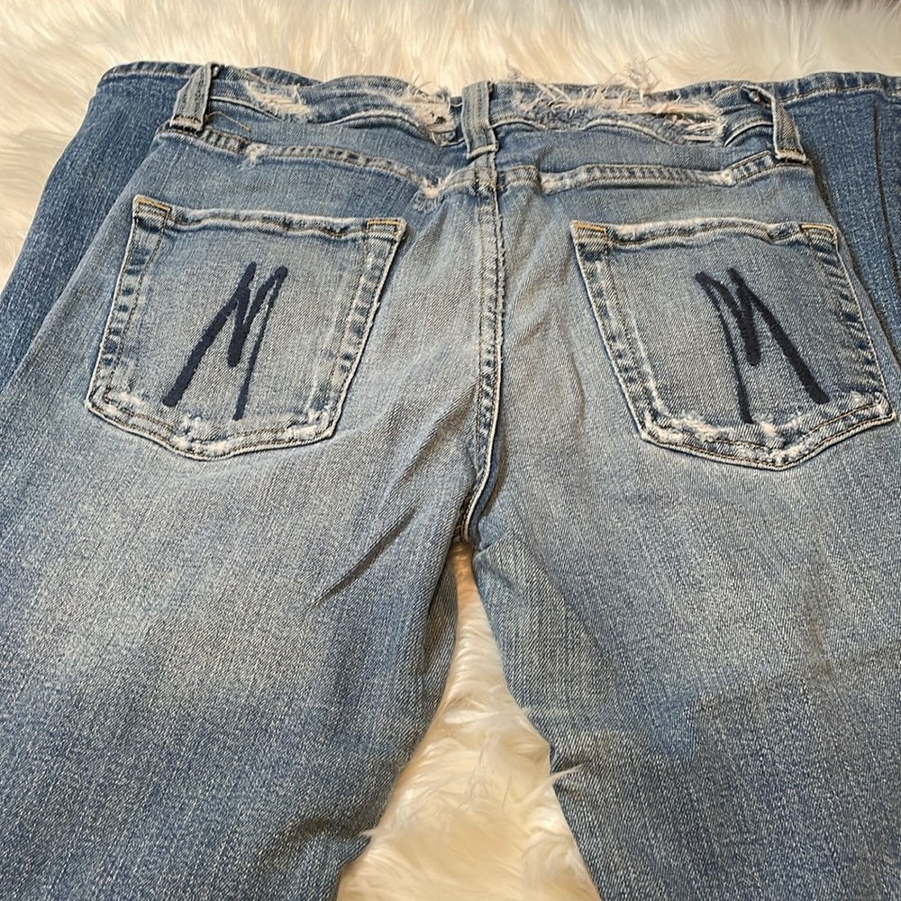 Vintage Marciano Blue distressed jeans 👖